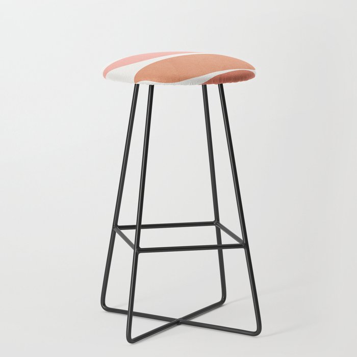 Abstract Minimal Shapes IV Stool Gallery Image 1