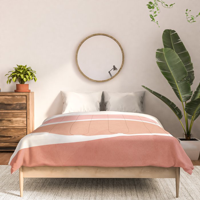 Abstract Minimal Shapes IV Comforter Gallery Image 3