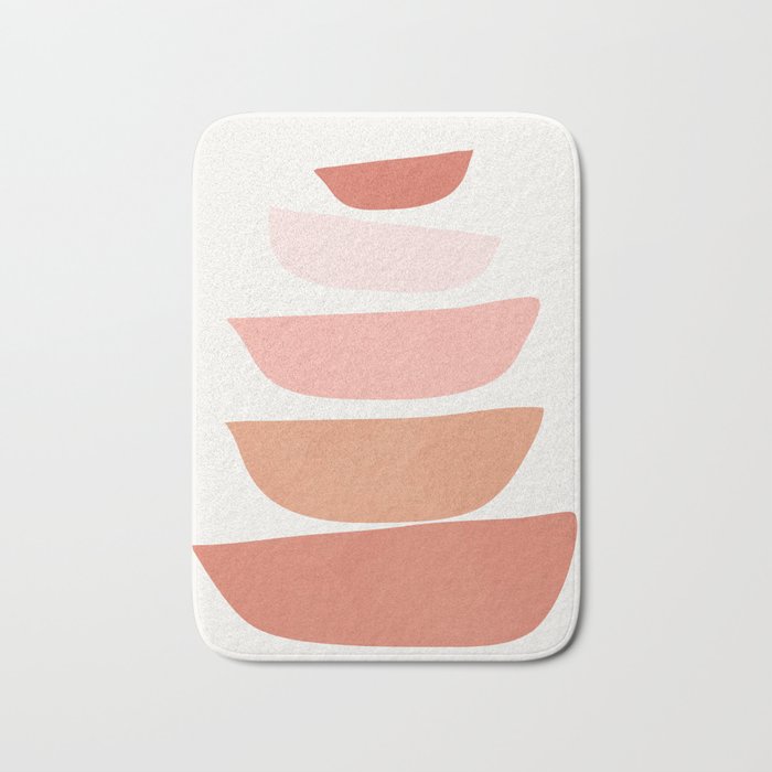 Abstract Minimal Shapes IV Bath Mat Gallery Image 1