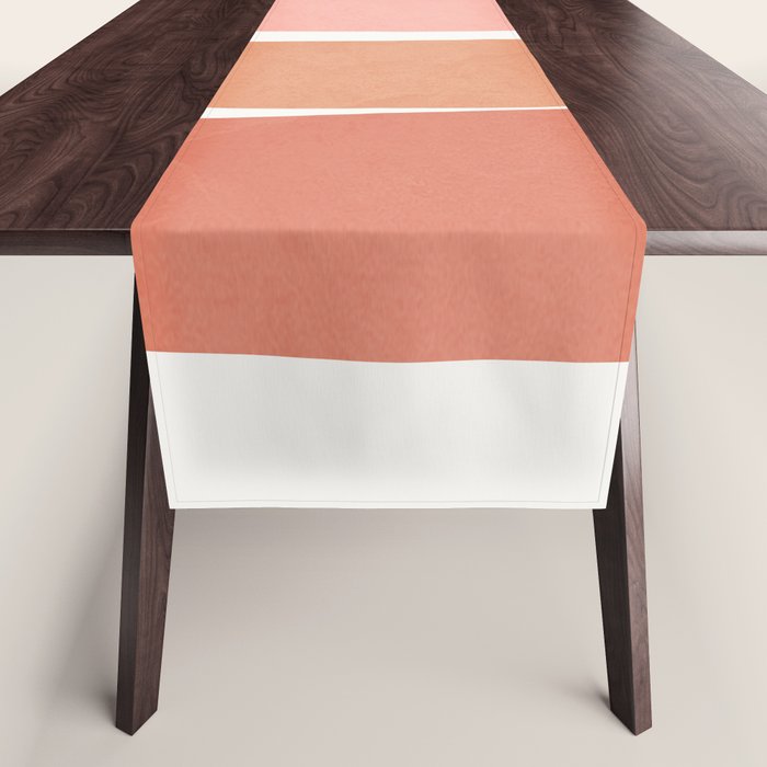 Abstract Minimal Shapes IV Table Runner Gallery Image 1