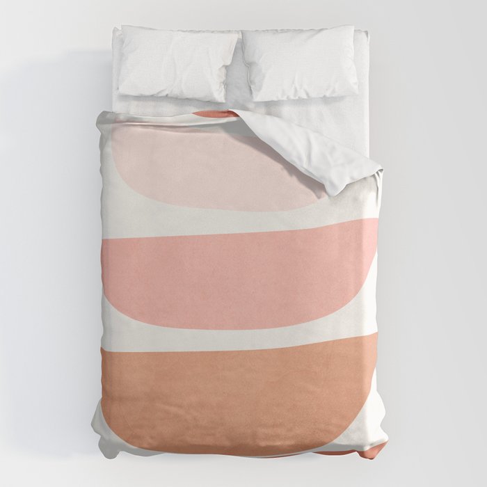 Abstract Minimal Shapes IV Duvet Cover Gallery Image 1