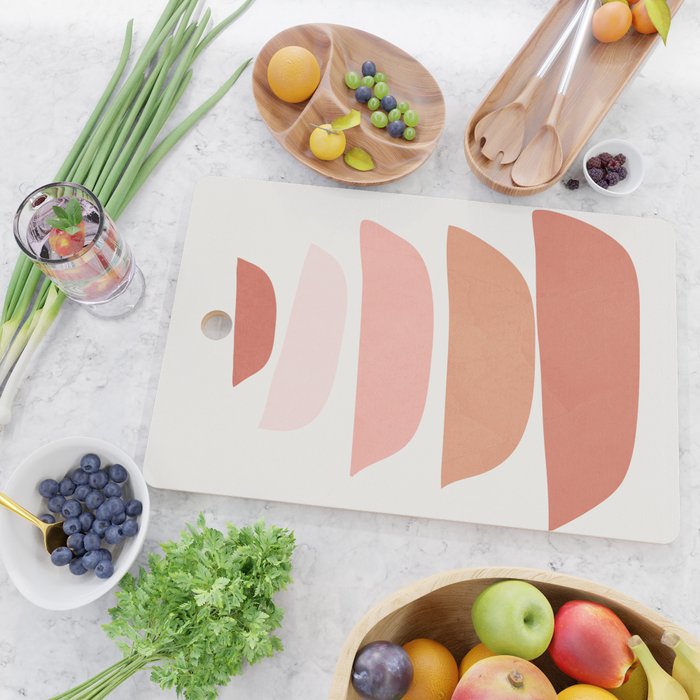 Abstract Minimal Shapes IV Cutting Board Gallery Image 2