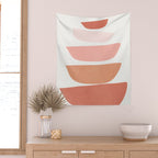 Abstract Minimal Shapes IV Wall Tapestry Gallery Image 2