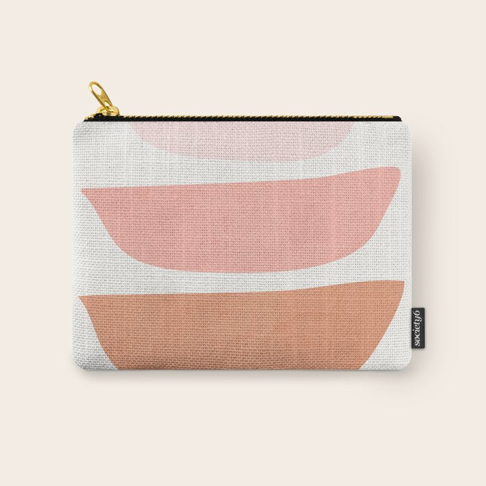 Abstract Minimal Shapes IV Carry All Pouch Gallery Image 1