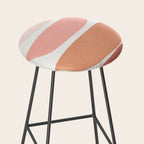 Abstract Minimal Shapes IV Stool Gallery Image 2