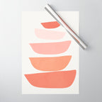 Abstract Minimal Shapes IV Wrapping Paper Gallery Image 1