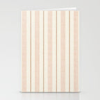 ivy stripes - cream, rust and terracotta Stationery Card Gallery Image 2