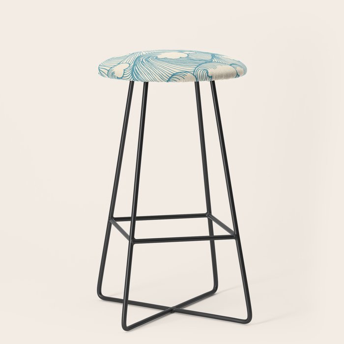 Waves Stool Gallery Image 1