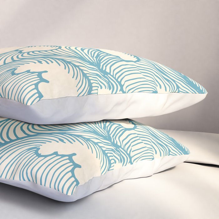 Waves Pillow Sham Gallery Image 3