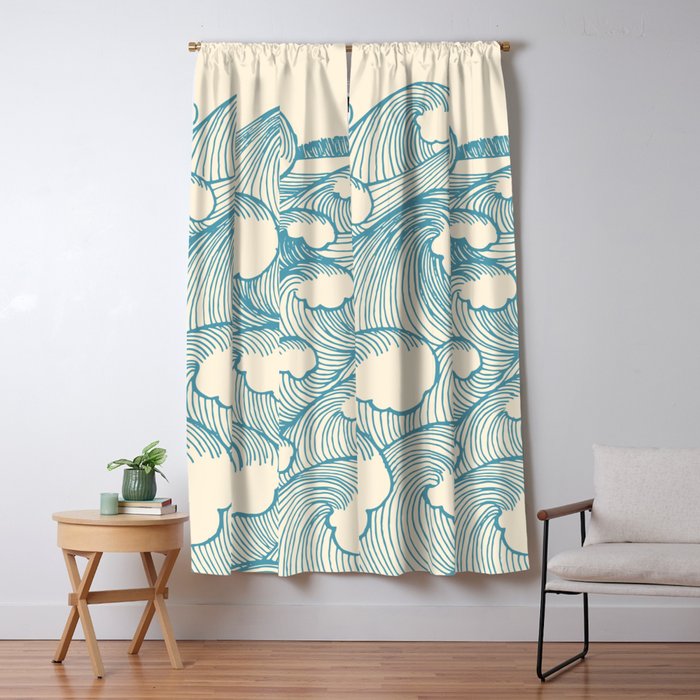 Waves Window Curtain Gallery Image 5
