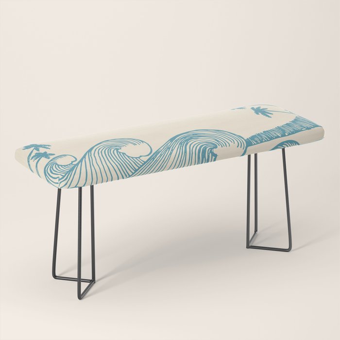 Waves Bench Gallery Image 1