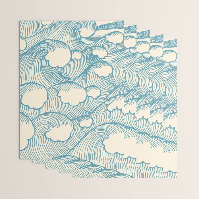 Waves Wrapping Paper Gallery Image 3