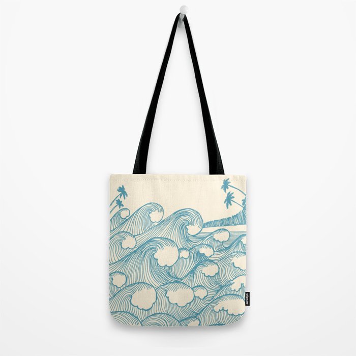 Waves Tote Bag Gallery Image 2