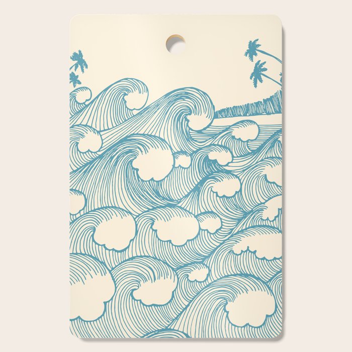 Waves Cutting Board Gallery Image 1