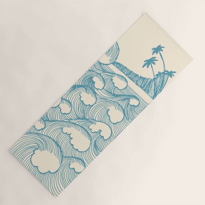 Waves Yoga Mat Gallery Image 1