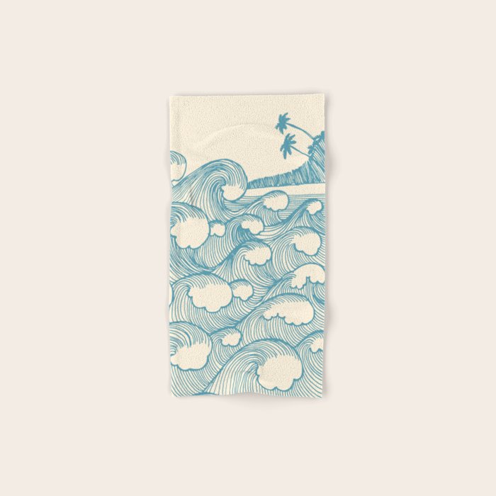 Waves Bath Towel Gallery Image 1