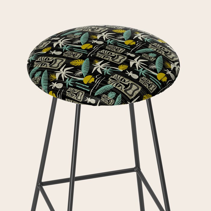 Island Tiki - Black Stool Gallery Image 2