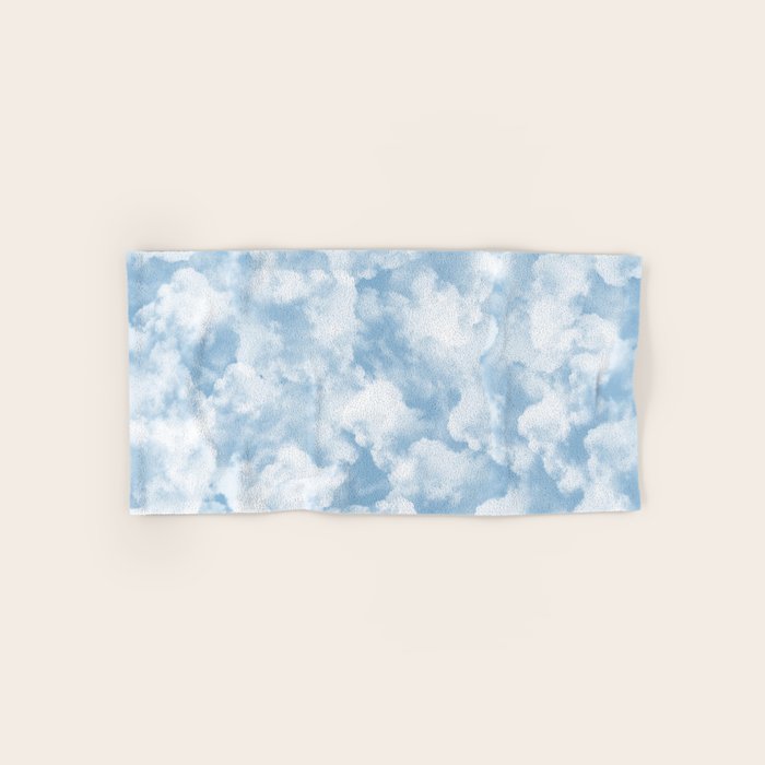 Clouds Pattern Bath Towel Gallery Image 1