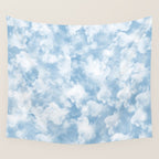 Clouds Pattern Wall Tapestry Gallery Image 4