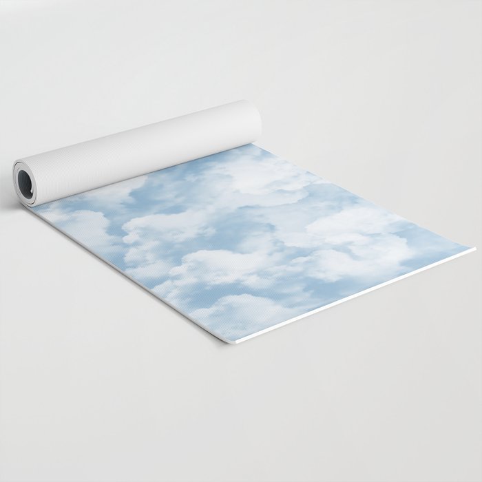 Clouds Pattern Yoga Mat Gallery Image 2