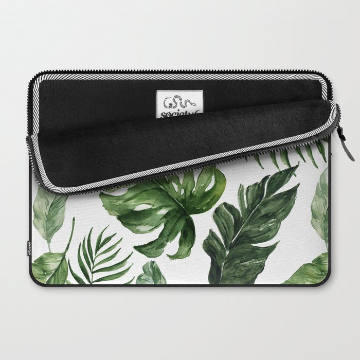 Tropical Leaf Laptop Sleeve Gallery Image 2