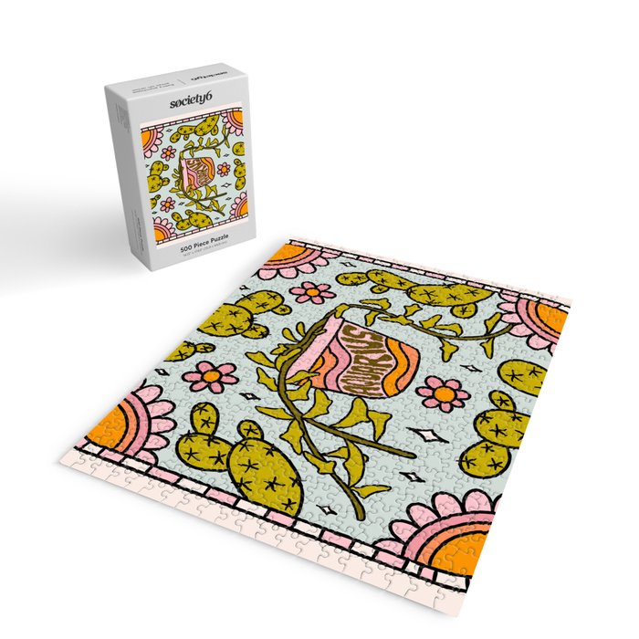 Aquarius Cactus Jigsaw Puzzle Gallery Image 2