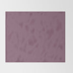 Woody Purple Throw Blanket Gallery Image 2