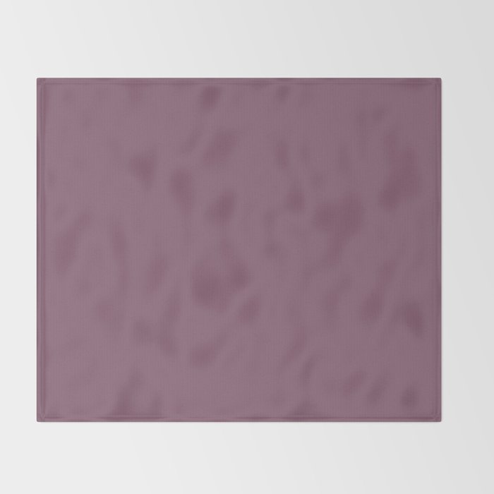 Woody Purple Throw Blanket Gallery Image 2