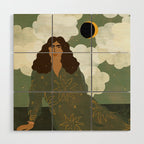 Head in the clouds Wood Wall Art Gallery Image 1