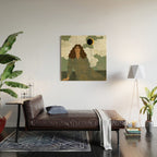 Head in the clouds Wood Wall Art Gallery Image 2