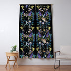 Crystals Moth Mushrooms Window Curtain Gallery Image 5
