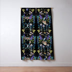 Crystals Moth Mushrooms Window Curtain Gallery Image 3