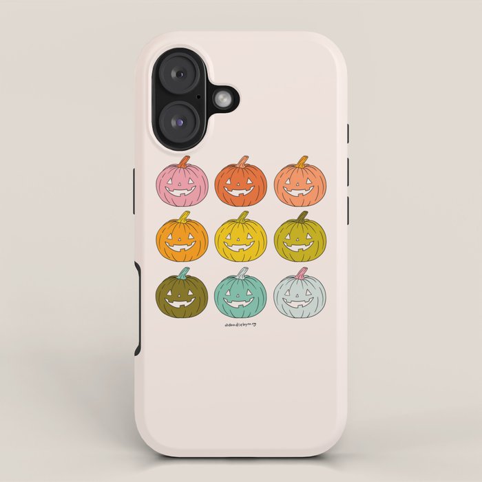 Rainbow Jack O Lanterns iPhone Case Gallery Image 1