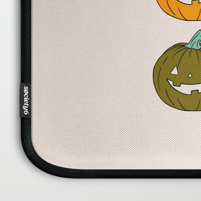 Rainbow Jack O Lanterns Laptop Sleeve Gallery Image 3