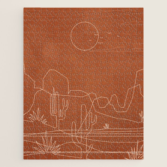 Sun over the Desert 3 Jigsaw Puzzle Gallery Image 1