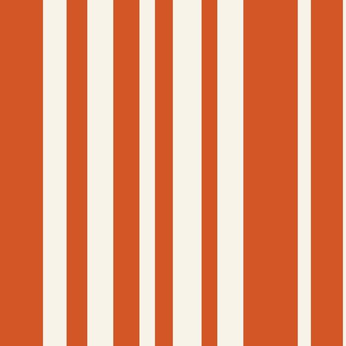 Classic Stripes XLVIII - Bright Retro Red Coffee Mug Gallery Image 2