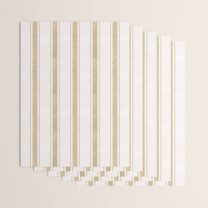 AEGEAN JUTE STRIPE Wrapping Paper Gallery Image 3