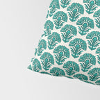 MACHA TEAL Pillow Sham Gallery Image 4