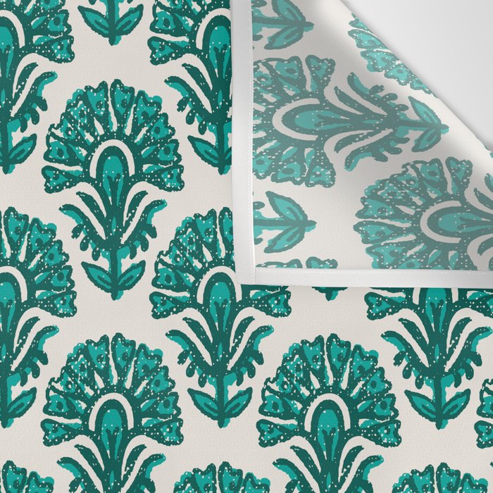 MACHA TEAL Wall Tapestry Gallery Image 3