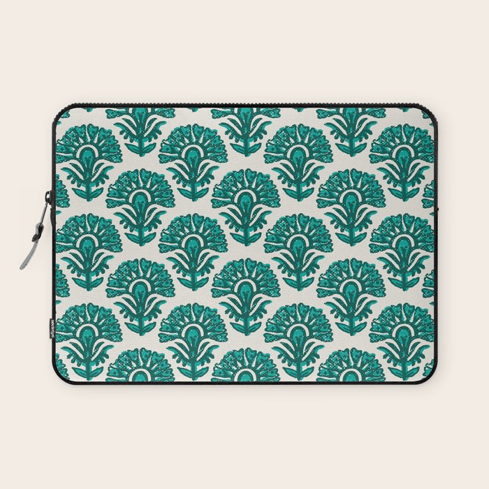 MACHA TEAL Laptop Sleeve Gallery Image 1