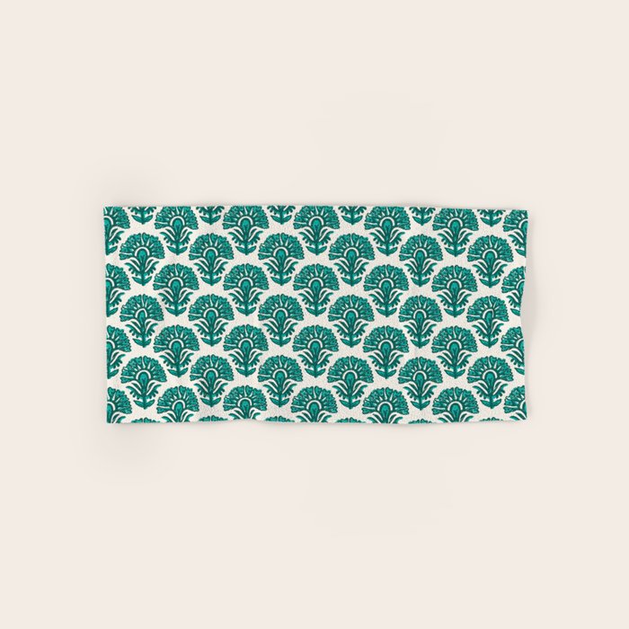 MACHA TEAL Bath Towel Gallery Image 1