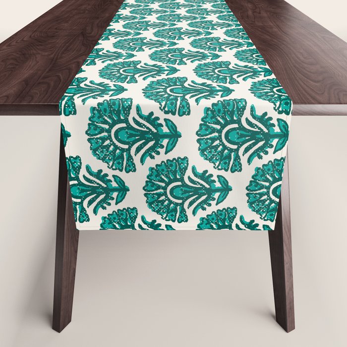 MACHA TEAL Table Runner Gallery Image 1