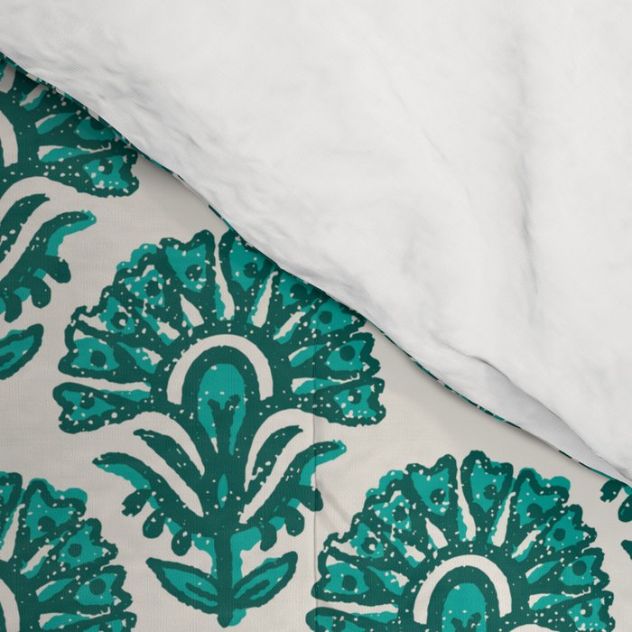 MACHA TEAL Comforter Gallery Image 4