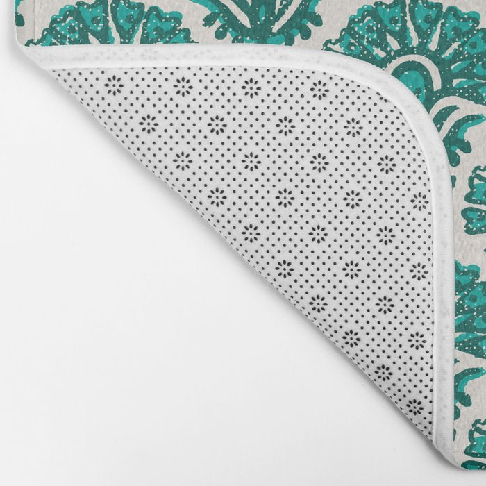 MACHA TEAL Bath Mat Gallery Image 2