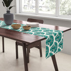 MACHA TEAL Table Runner Gallery Image 2