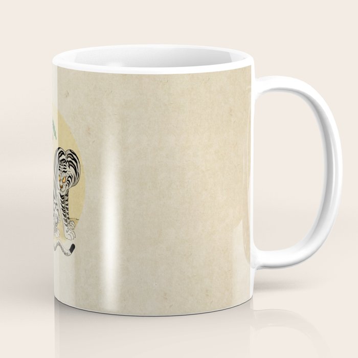Tiger with magpie type-D : Minhwa-Korean traditional/folk art Coffee Mug Gallery Image 1