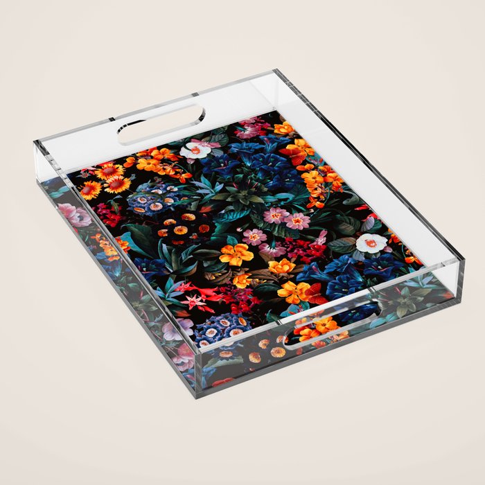 Midnight Garden XVI Acrylic Tray Gallery Image 1