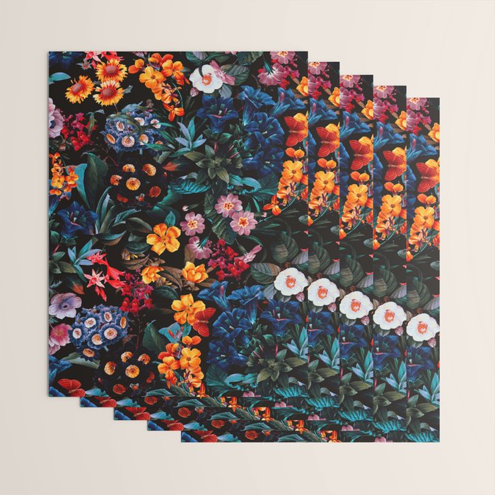 Midnight Garden XVI Wrapping Paper Gallery Image 3