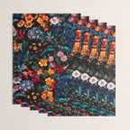 Midnight Garden XVI Wrapping Paper Gallery Image 3