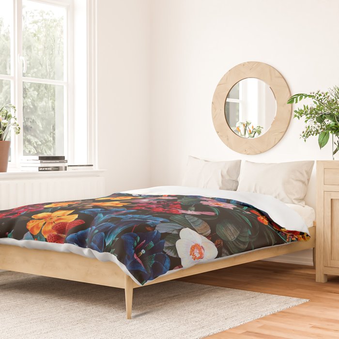 Midnight Garden XVI Duvet Cover Gallery Image 2